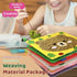 Needle Art Kit – DIY Creative Craft Set for Kids (Ages 3+) | Boosts Creativity, Focus & Hand-Eye Coordination