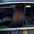 Carbon Fibre Car Center Column Protector(With Custom Car Logo)2pc | Easy Install