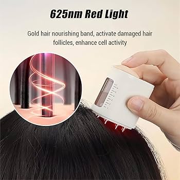 Red Light Therapy Hair Oil Applicator