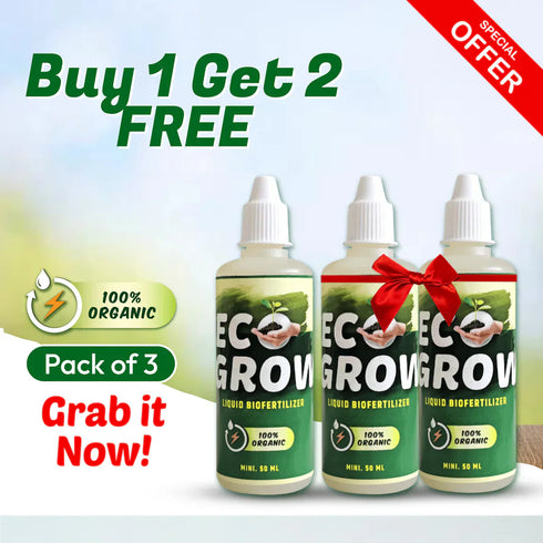 EcoGrow™ - 100% Organic Plant Boost Biofertilizer | BUY 1 GET 2 FREE