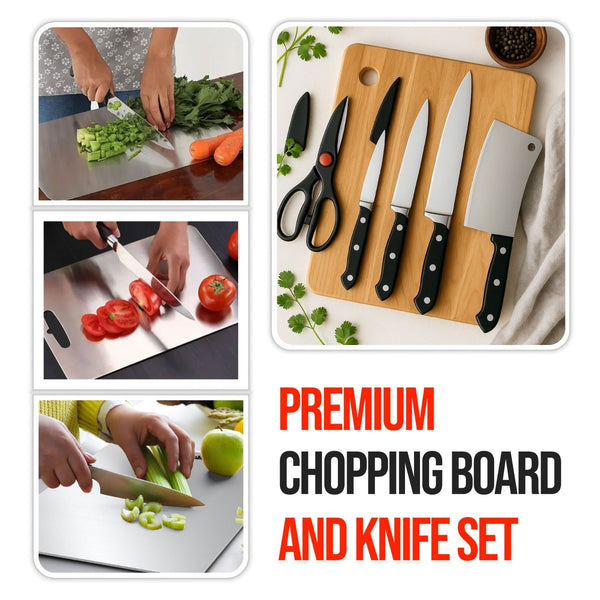 5pc Kitchen Set | FREE Chopping Board |70% OFF | Premium Quality