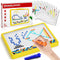 Magnetic Doodle Board with Pen (20 Free Pattern Cards) | Premium Quality