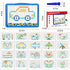 Magnetic Doodle Board with Pen (π₯20 Free Pattern Cards)