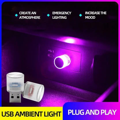 Car Mini USB LED Decorative Lamp | Premium Quality