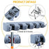 5 Slot Broom Holder
